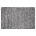  5Five Deurmat - Zwart - Super Absorberend - Droogloopmat - 70 X 45 Cm