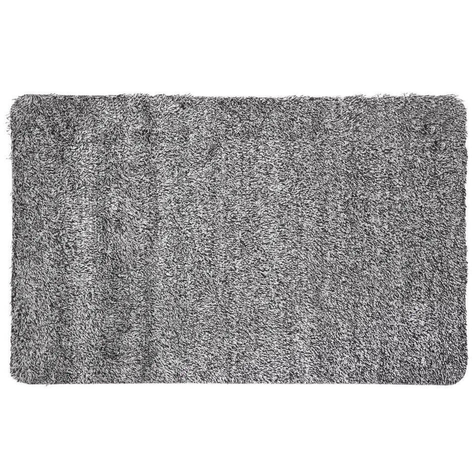 5Five Deurmat - Zwart - Super Absorberend - Droogloopmat - 70 X 45 Cm