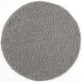 Loca Shaggy Rond Vloerkleed Lichtgrijs Hoogpolig - 150 CM ROND