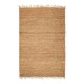  Interieur05 Jute Vloerkleed Rechthoek Mobi - Met Franjes - 140 X 200 Cm