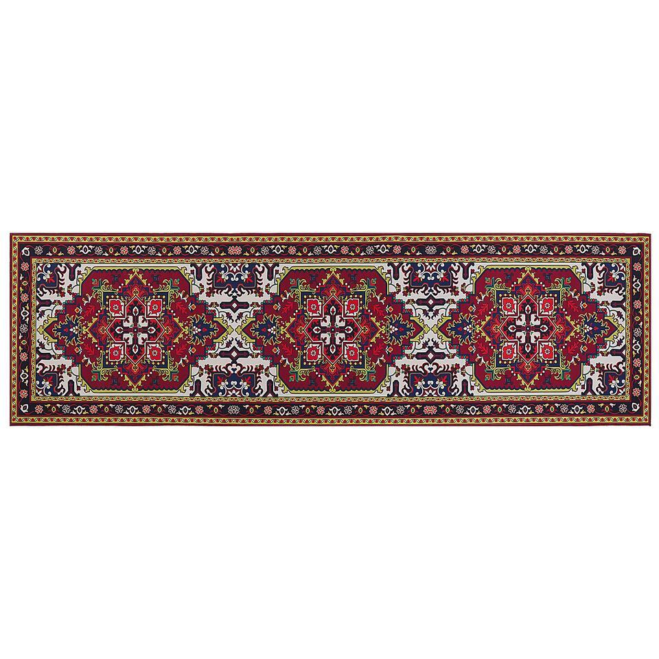  Beliani Loper - COLACHEL Multicolor Polyester 60x200 Cm