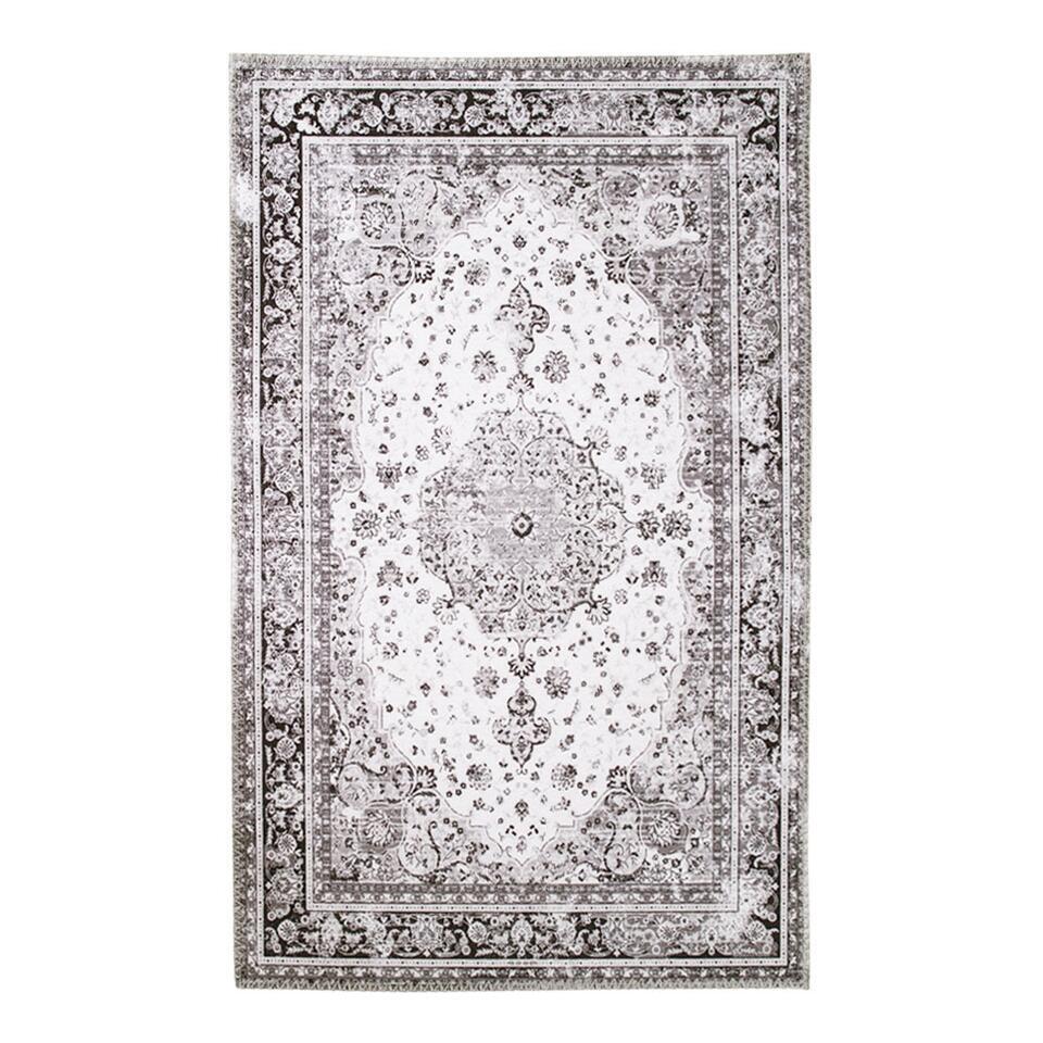  Giga Meubel House Nordic Vloerkleed Havana Zwart/Wit 200x300cm
