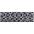  Beliani Loper - KARUNGAL Zwart Polyester 60x200 Cm
