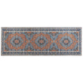  Beliani Loper - MIDALAM Blauw Polyester 70x200 Cm