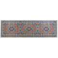  Beliani Loper - MIDALAM Blauw Polyester 60x200 Cm