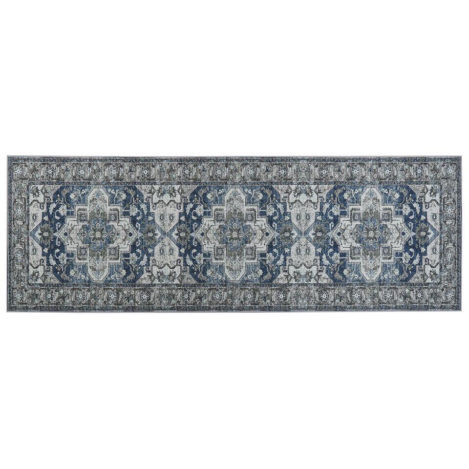  KOTTAR - Loper - Grijs - 80 X 240 Cm - Polyester