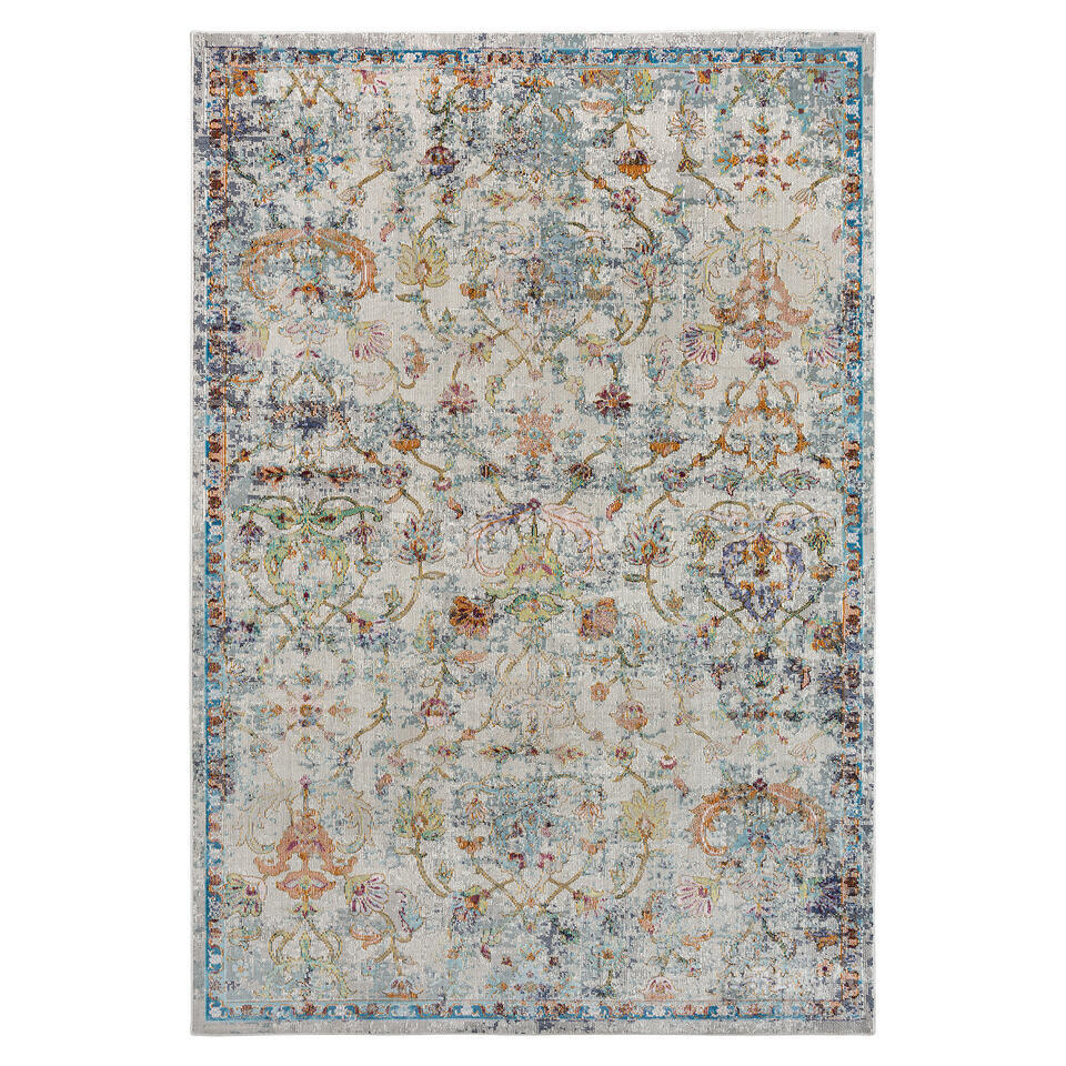  Picasso Sarough Vintage Vloerkleed Creme / Beige Laagpolig - 300x400 CM