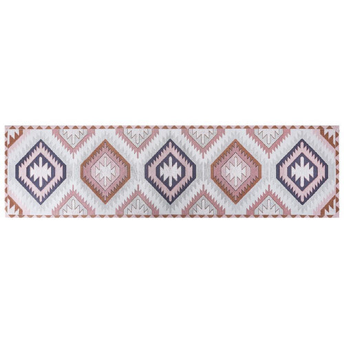  Beliani Loper - BESLER Multicolor Katoen 80x300 Cm