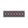  KANGAL - Loper Tapijt - Blauw/Rood - 60 X 200 Cm - Polyester
