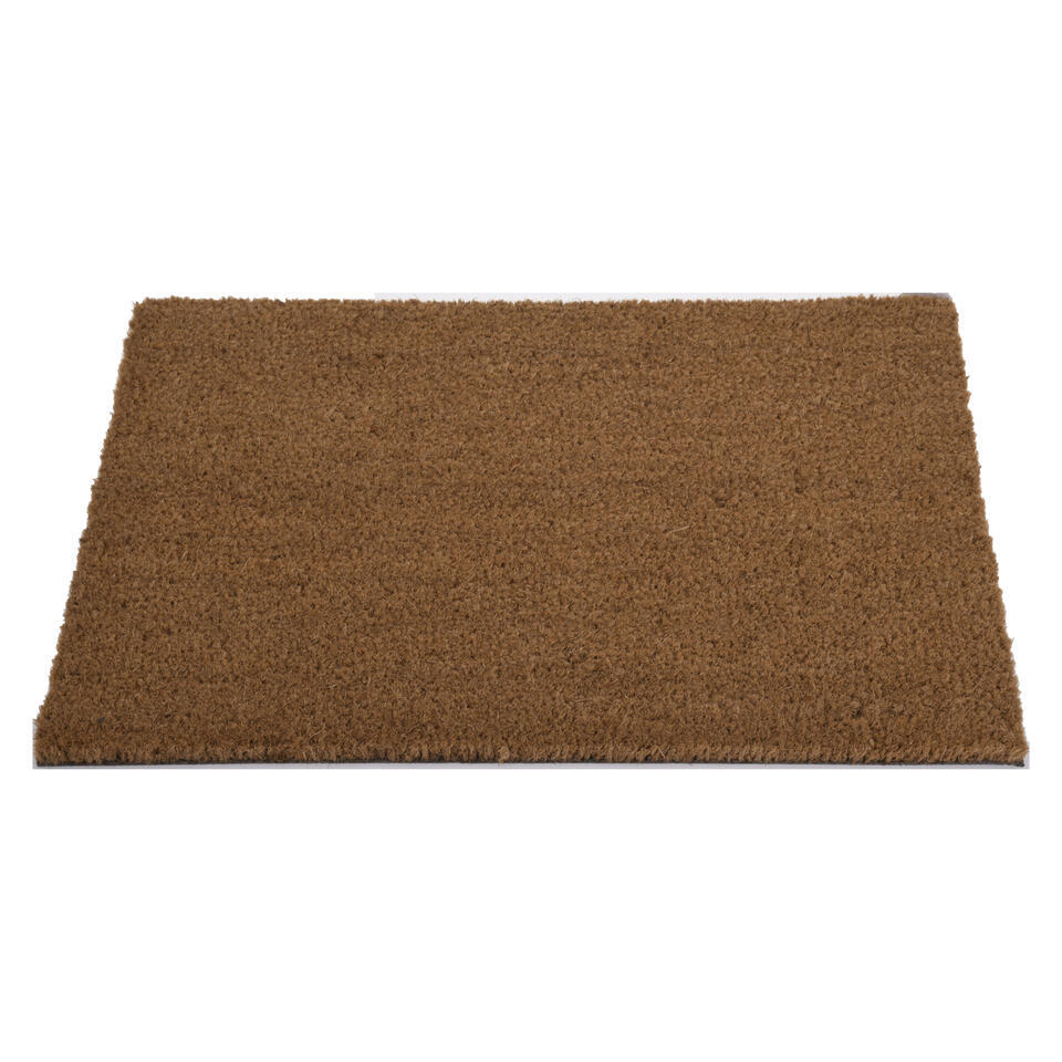Merkloos H&S Collection Deurmat - Voor Binnen - Kokosvezel - 60 X 40 Cm