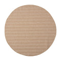  Interieur05 Rond Buitenkleed Jute Naturel Zigzag - 200 X 200 Cm