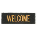  Present Time - Deurmat Welcome - Goud/Zwart - 75x25x1,5cm