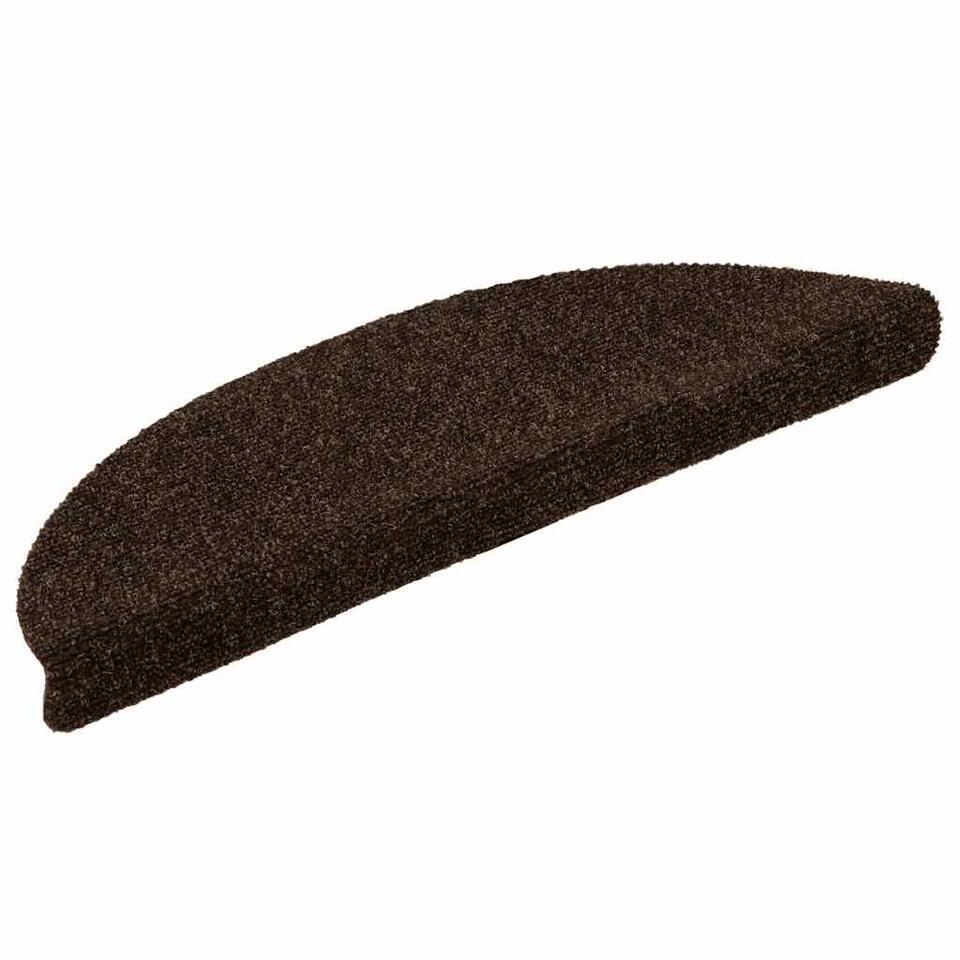 VidaXL - Trapmat - Bruin - Polypropyleen - 56 X 17 X 3 Cm - 5 Stuks