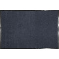 Merkloos Luance Deurmat - Grijs - 80x60 Cm - PVC-polyester - Droogloopmat