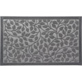 Merkloos Luance Deurmat - Donkergrijs - Rubber - Rechthoek - 75 X 45 Cm