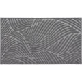Merkloos Luance Deurmat - Donkergrijs - Rubber - Rechthoek - 75 X 44 Cm