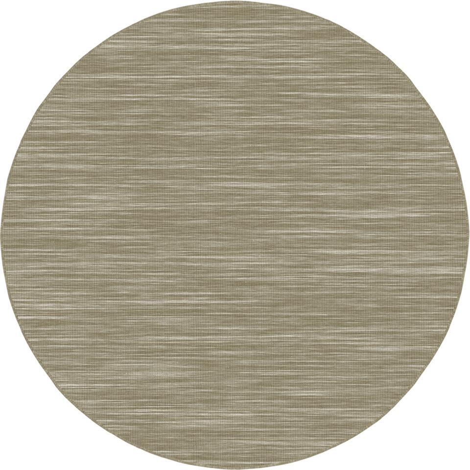  Interieur05 Rond Buitenkleed Linnen Tone - 240 X 240 Cm