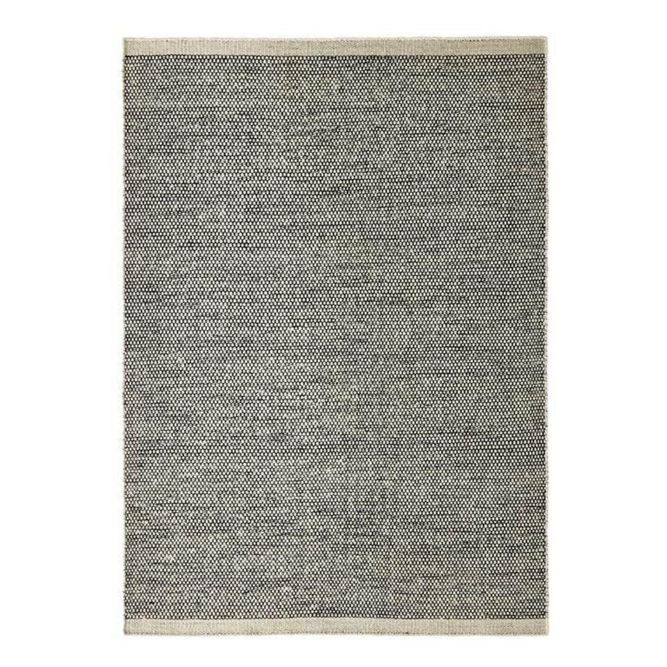  Interieur05 Wollen Vloerkleed Taff Zwart/wit - 160 X 230 Cm