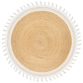  MARTS - Vloerkleed - Beige/Wit - 200 Cm - Jute