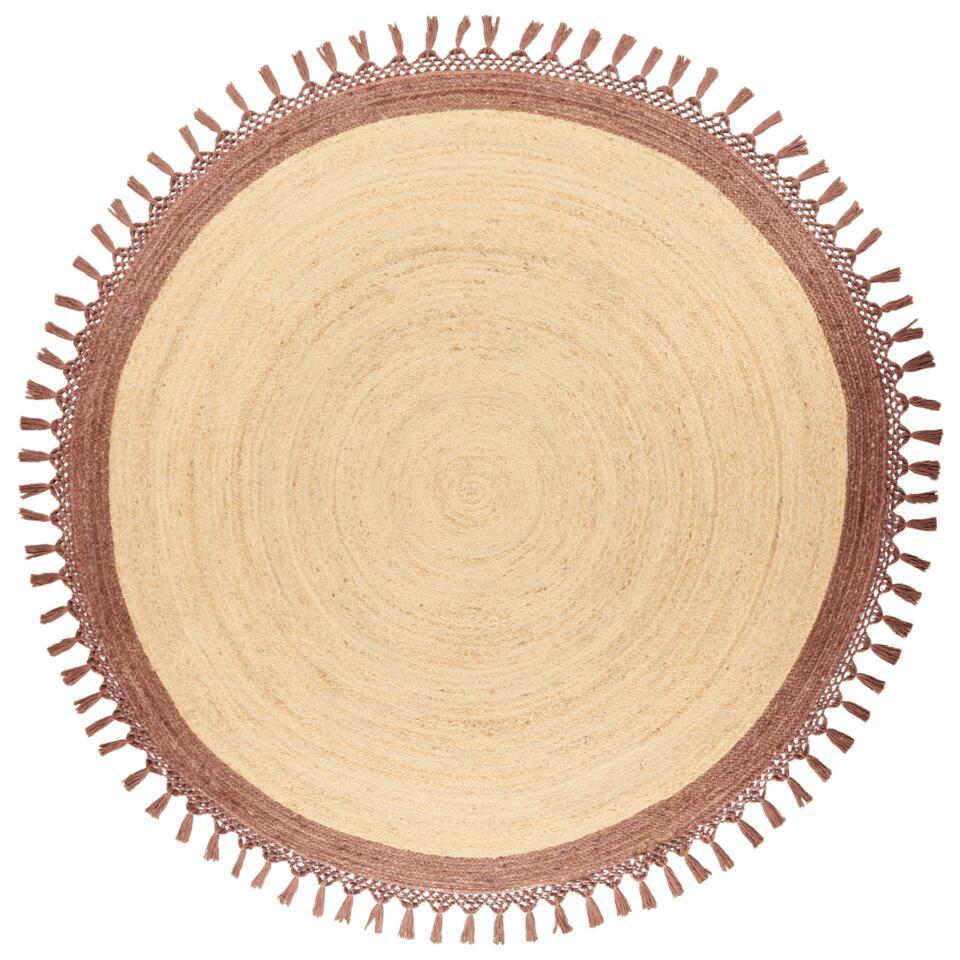  MARTS - Vloerkleed - Beige/Bruin - 200 Cm - Jute