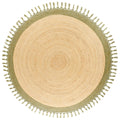  MARTS - Vloerkleed - Beige/Groen - 200 Cm - Jute