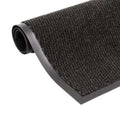  VidaXL Droogloopmat Rechthoekig Getuft 80x120 Cm Zwart