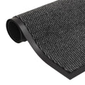  VidaXL Droogloopmatten 2 St Rechthoekig Getuft 60x90 Cm Antraciet
