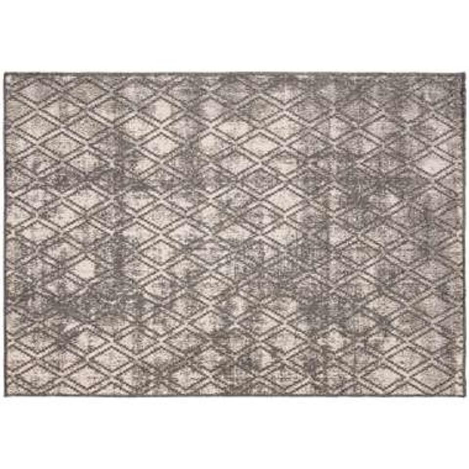  Eva Interior Buiten Vloerkleed - Frost - Grijs/Wit- 200x290 Cm