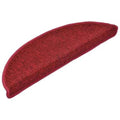  VidaXL 15 St Trapmatten 56x17x3 Cm Bordeauxrood