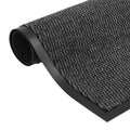  VidaXL Droogloopmat Rechthoekig Getuft 120x180 Cm Antraciet