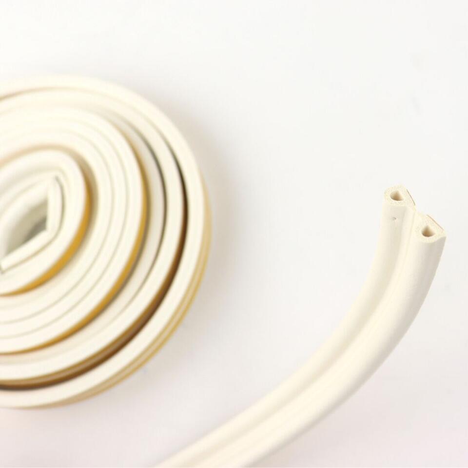  Orange85 Tochtstrip Voor Deuren 3 Meter D-Profiel 9 X 6 MM Tochtstopper