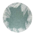  Eva Interior Buitenkleed Leaf Buitenkleed 200 Rond Groen