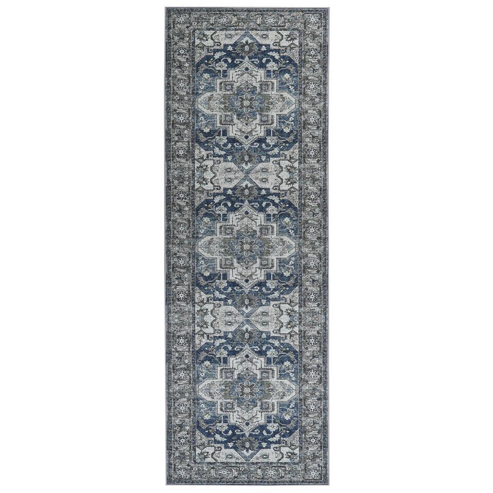  KOTTAR - Loper - Grijs - 80 X 240 Cm - Polyester