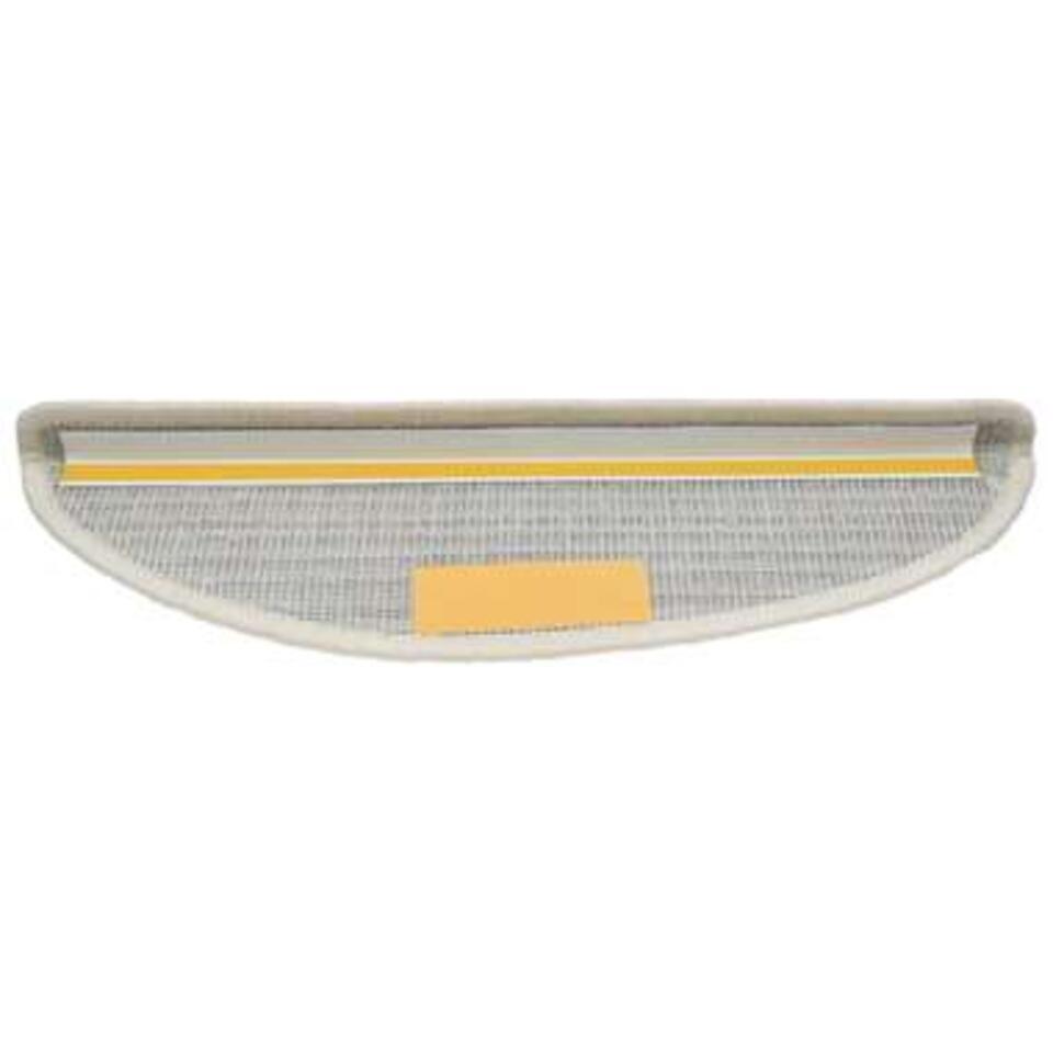 VidaXL Trapmatten 15 St 56x17x3 Cm Wit