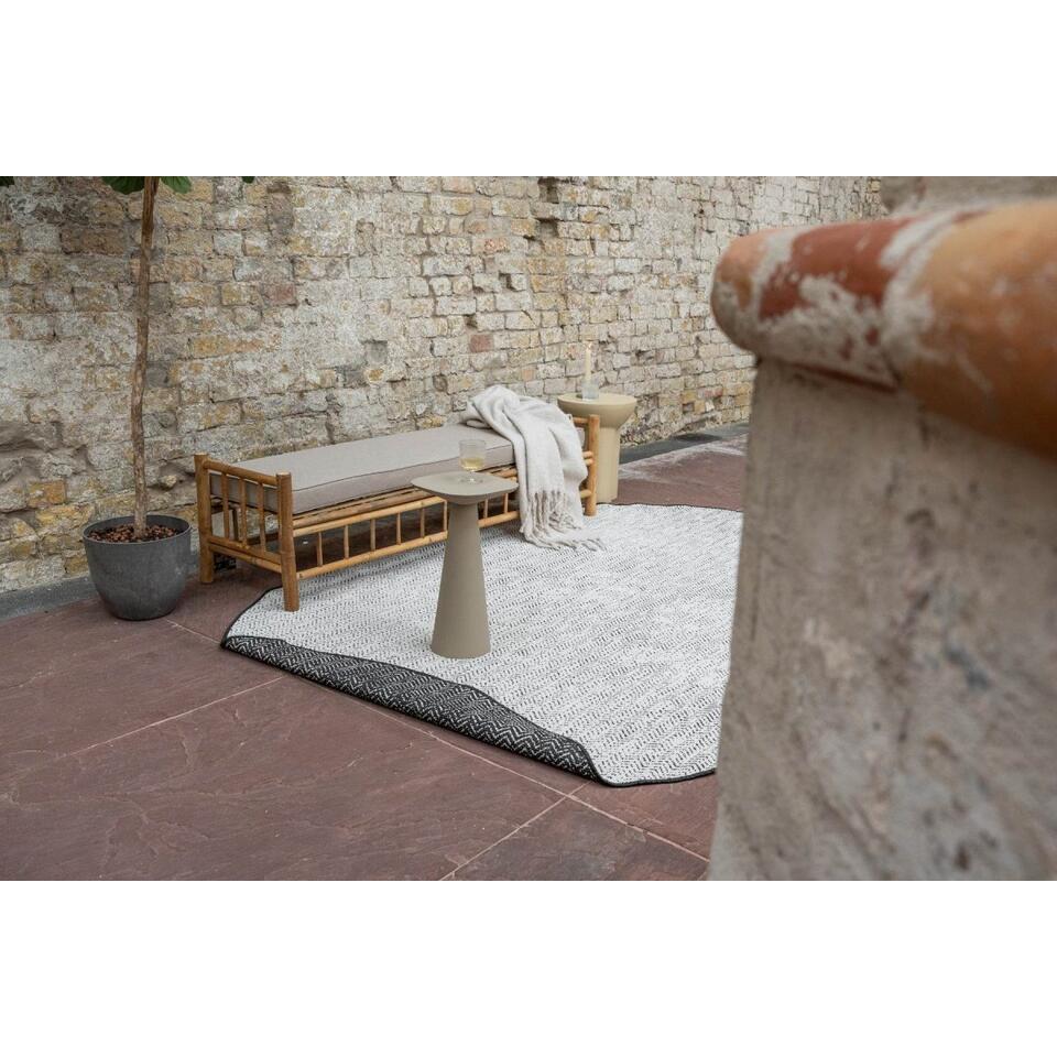  EVA Interior Ovaal Buitenkleed Dahl Zwart - 340 X 240 Cm