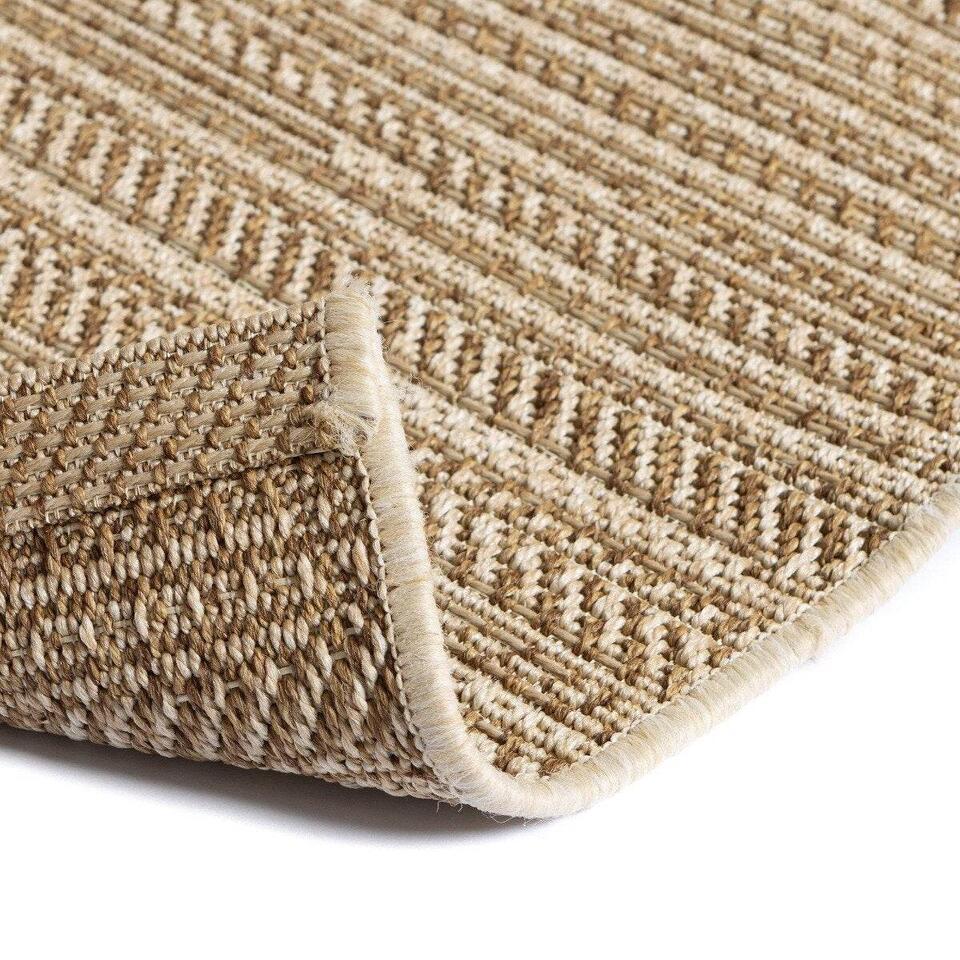  Interieur05 Buitenkleed Jute Outdoor Beige/bruin - 290 X 200 Cm
