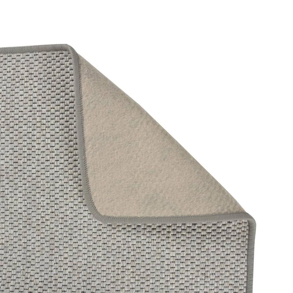  VidaXL - Tapijtloper - Taupe - Stof - 80 X 300 Cm