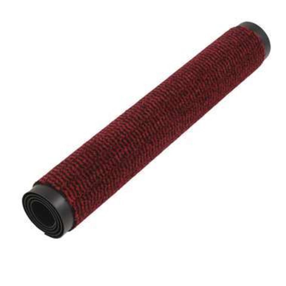  VidaXL - Deurmat - Rood - Stof - 60 X 90 Cm