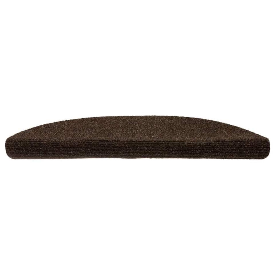  VidaXL - Trapmat - Bruin - Polypropyleen - 56 X 17 X 3 Cm - 5 Stuks