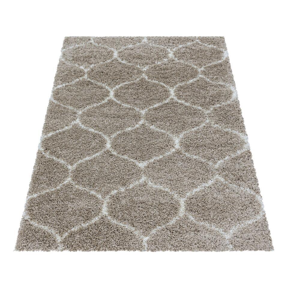  Opera Soft Shaggy Hoogpolig Vloerkleed Beige - 200x290 CM