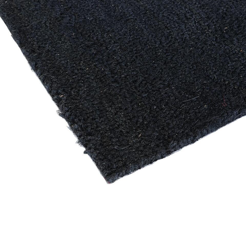  Kokosmat 40x60 Cm - Zwart