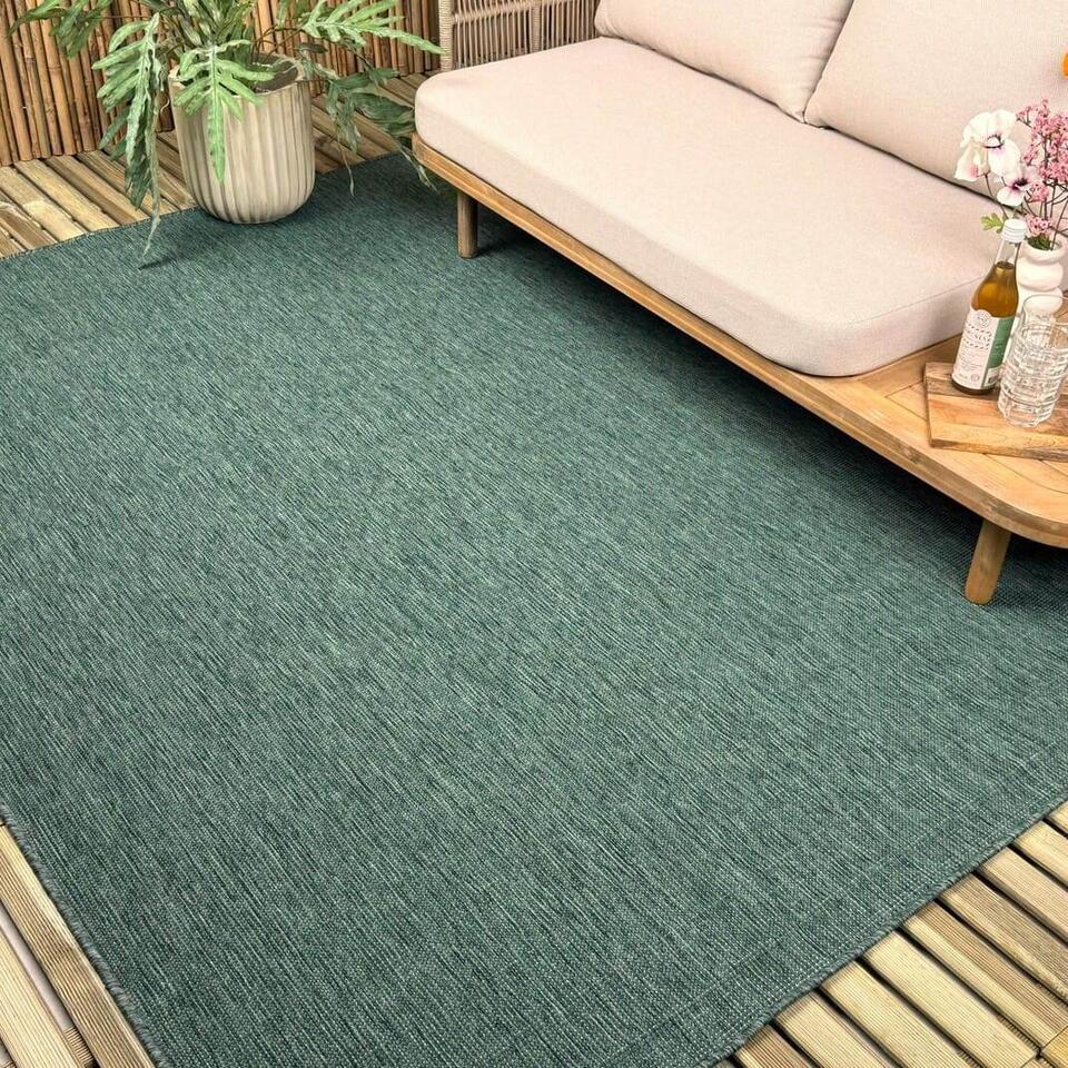  Interieur05 Buitenkleed Groen Tone - 340 X 240 Cm