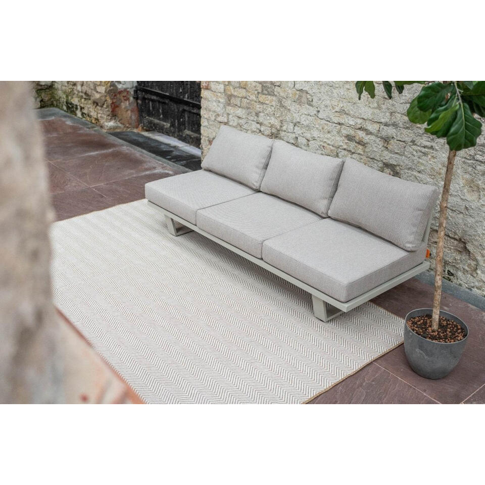  Interieur05 Jute Buitenkleed Naturel Zigzag - 340 X 240 Cm