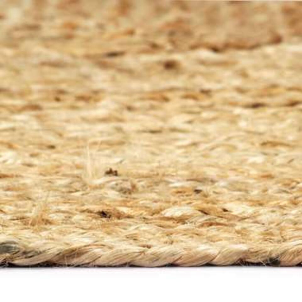  VidaXL Vloerkleed Handgemaakt 160x230 Cm Jute Naturel