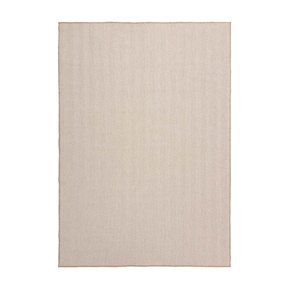  Interieur05 Jute Buitenkleed Naturel Zigzag - 340 X 240 Cm