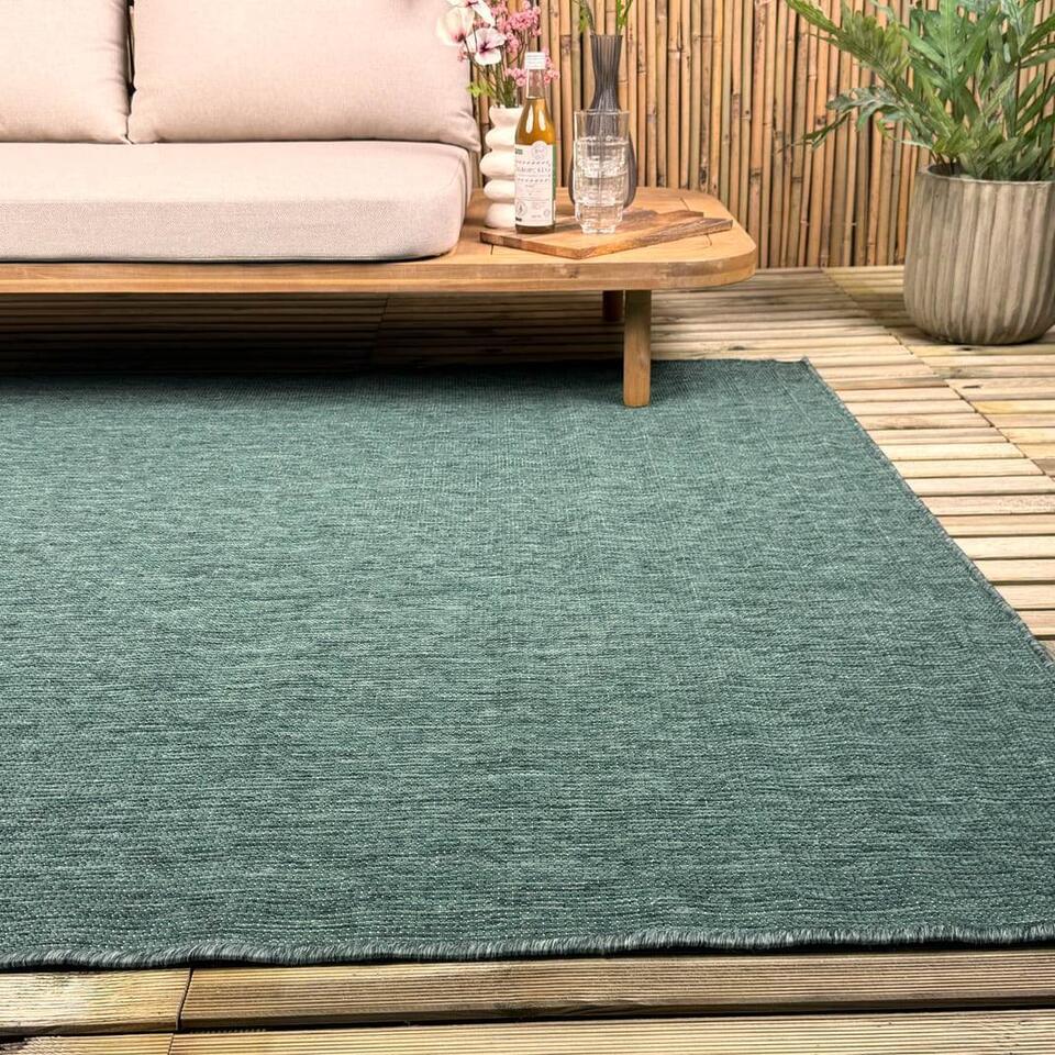  Interieur05 Buitenkleed Groen Tone - 340 X 240 Cm