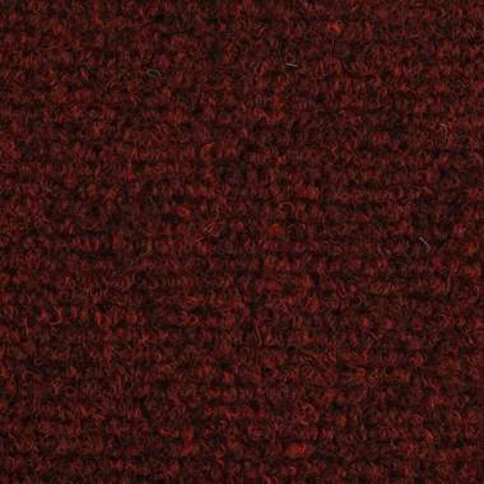  VidaXL Trapmatten Zelfklevend 65x21x4 Cm Naaldvilt Rood 15 St