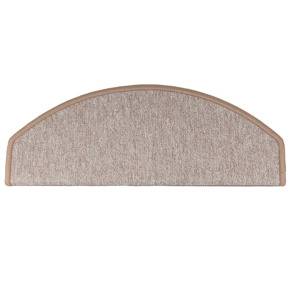  VidaXL - Trapmat - Bruin - Polypropyleen - 65 X 24 X 4 Cm - 15 Stuks