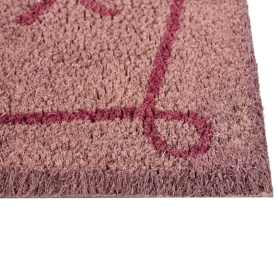  BABABU - Deurmat - Meerkleurig - 60 X 90 Cm - Kokos