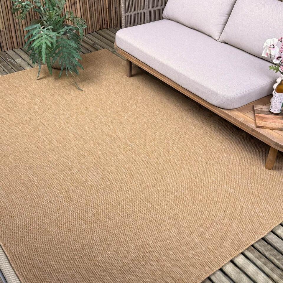  Interieur05 Buitenkleed Geel/okergeel Tone - 290 X 200 Cm